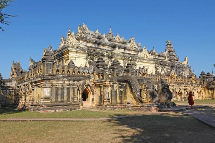 Inwa - Me Nu Brick Monastery Voyage Découverte en Birmanie - À la découverte d'Inwa, ancienne capitale royale