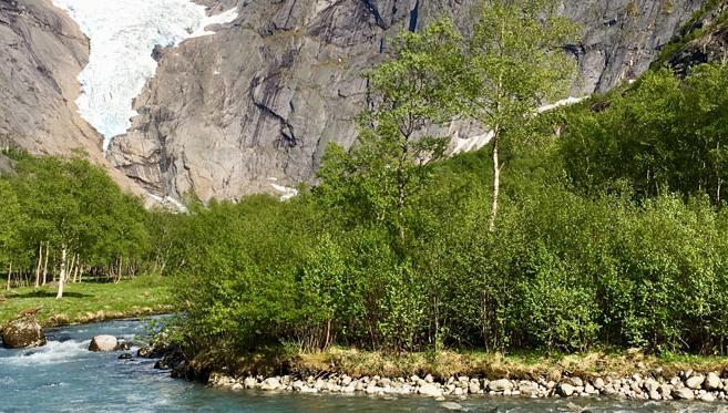 Le Parc National de Jostedalsbreen et les derniers glaciers d'Europe