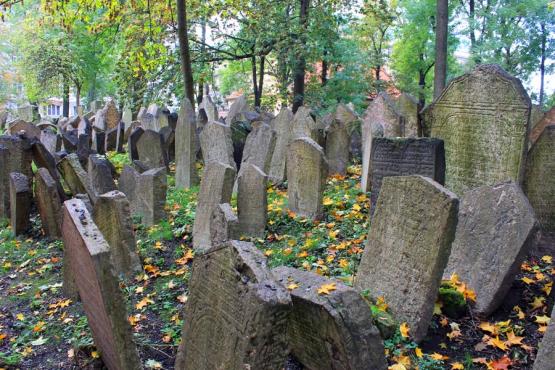 Vieux Cimetière Juif de Prague Voyage découverte en République Tchèque - Josefov, le Quartier Juif de Prague