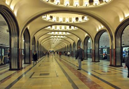 Voyage Découverte en Russie - Le Métro de Moscou et ses plus belles stations