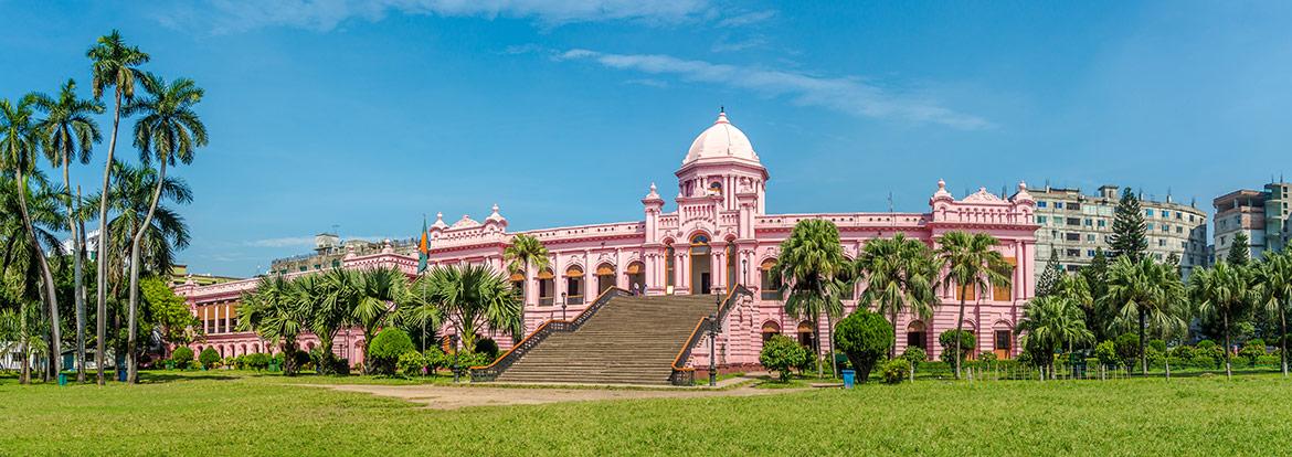 Dhaka - Panoramic view at the Mughal Palace - Ahsan Manzil Guide de Voyage - Bangladesh