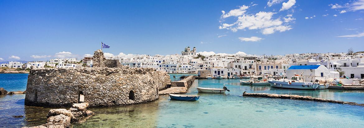 Paros island - Naoussa city Guide de Voyage - Santorin