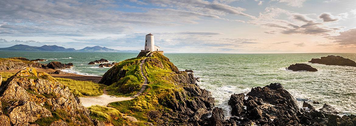 Ynys Llandwyn lighthouse Anglesey Guide de Voyage - Pays de Galle