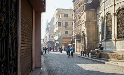 Le Caire - Old Cairo's al-Muizz street A Découvrir au Caire - Le quartier historique islamique