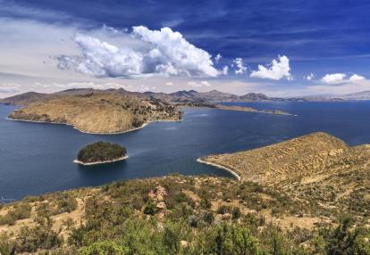 Lac Titicaca - Island of the Sun (Isla del Sol) Voyage en Bolivie - Sur les îles du Titicaca
