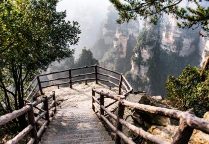 Zhangjiajie National Forest Park Voyage en Chine - Monts Embrumés de Zhangjiajie & Fenghuang Authentique