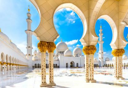 Abu Dhabi- Sheikh Zayed Grand Mosque Voyage aux Emirats Arabe Unis - Un Été au Moyen-Orient