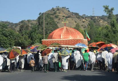 Timkat Festival Voyage en Ethiopie - Timket Festival à Gondar