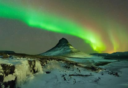 Snaefellnes - Kirkjufell Voyage en Islande - Aurores Boréales et Volcans en Raquettes