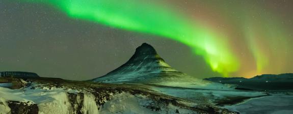 Voyage en Islande - Aurores Boréales et Volcans en Raquettes