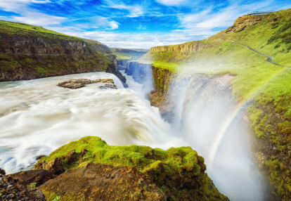 Gullfoss waterfall Voyage en Islande - Sur les Traces de Jule Vernes