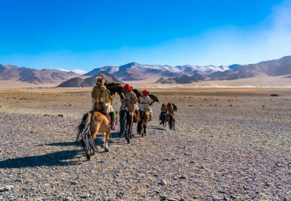 Mongolian Eagle Hunter  - Western Mongolia Voyage en Mongolie - A la Rencontre des Peuples de l’Ouest