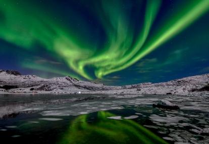 The northern lights, Norway, the Lofoten islands Circuit en Norvège - Couleurs Arctiques