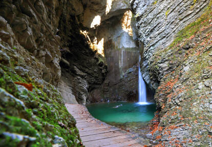 Kobarid - Kozjak waterfall Voyage en Slovénie - Étonnante Slovénie