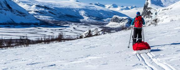 Trek en Suède - Parc National du Sarek Hiver