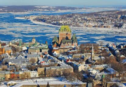 Combiné Canada - USA - Un hiver chaud froid en Amérique