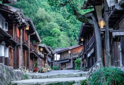 Narai-juku - Kiso Valley Voyage au Japon - Sur les sentiers des Alpes japonaises