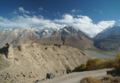 Sur les routes montagneuses du Pamir