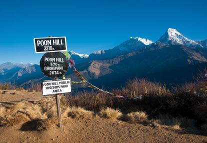 Poonhill peak Voyage au Népal - Katmandou, Pokhara et le trek de Poon Hill