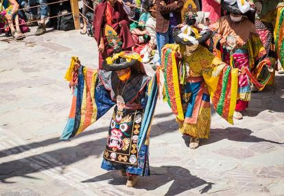Ladakh - Hemis Festival  at Hemis Monastery Voyage en Inde - Le Festival Du Monastère Hemis Au Ladakh