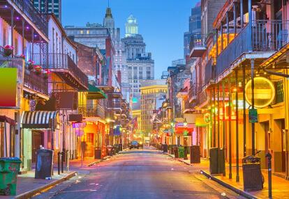 Louisiane - Bourbon Street, New Orleans Voyage aux Etats-UNis - Le Vieux Sud Authentique
