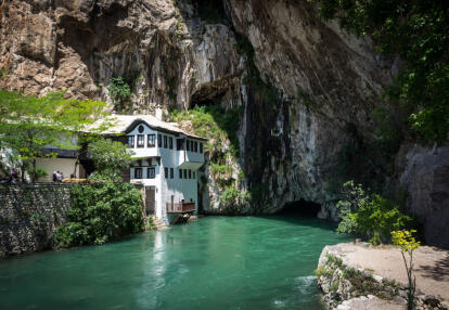 Tekke de Blagaj Voyage en Bosnie-Herzégovine - Découvertes de la Bosnie