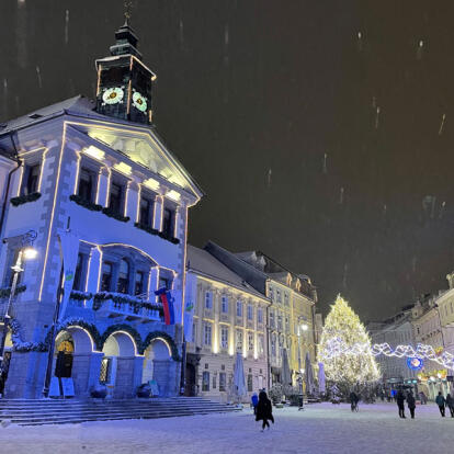 Ljubljana Voyage en Croatie & Slovénie - Féérie Hivernale