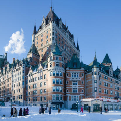 Voyage au Canada - Aventures en famille sous la neige au Québec