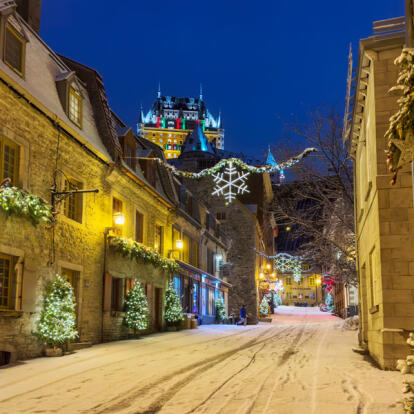 Circuit au Canada - Aventures en famille sous la neige au Québec
