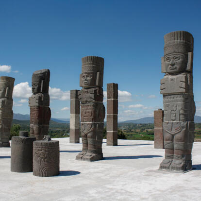 Circuit au Mexique - Villes coloniales, Éclats du Mexique Central