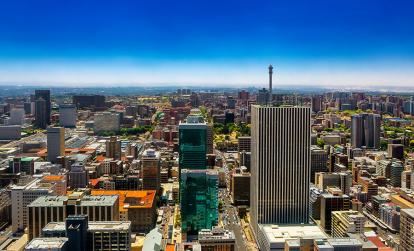 Johannesburg-  from the Carlton Center viewing deck A Découvrir en Afrique du Sud - Johannesburg