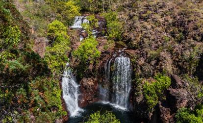 Litchfield National Park - Florence Falls on the Florence Creek A Découvrir en Australie - Parc National Litchfield