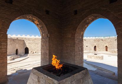 A Découvrir en Azerbaidjan - Le Temple d'Ateshgah