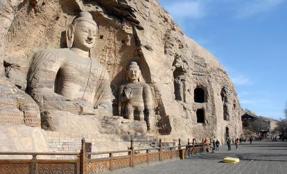 Datong - Yungang stone cave A Découvrir en Chine - Les Grottes de Yungang