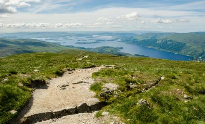 Loch Lomond depuis le sommet de Ben Lomond A Découvrir en Ecosse - Le Loch Lomond