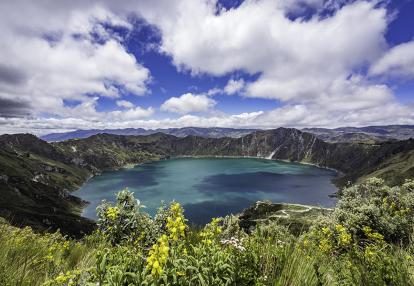 A Découvrir en Equateur La Laguna de Quilotoa