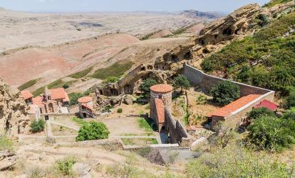 Lavra Monastery at Davit Gareja monastic complex A Découvrir en Géorgie - David Gareja