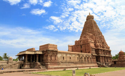 Tamil Nadu - Tanjore  - Brihadeeswara Temple A Découvrir en Inde - Thanjavur