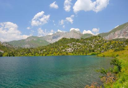 A Découvrir au Kirghizistan  - Le Lac de Sary-Chelek