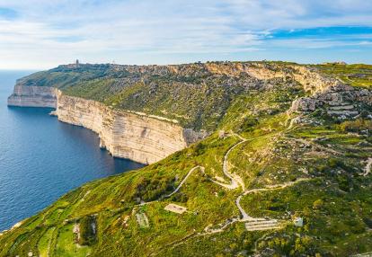 A Découvrir à Malte - Les Falaises de Dingli
