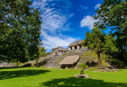 Palenque - Grand temple A Découvrir au Mexique - Palenque