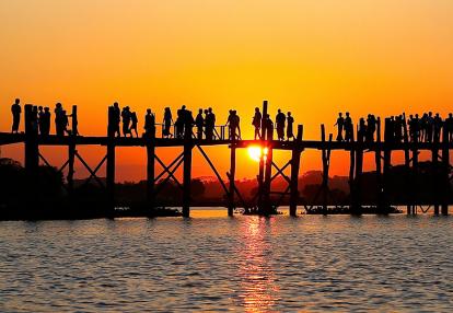 A Découvrir en Myanmar - Amarapura et son fameux Pont d'U-Bein