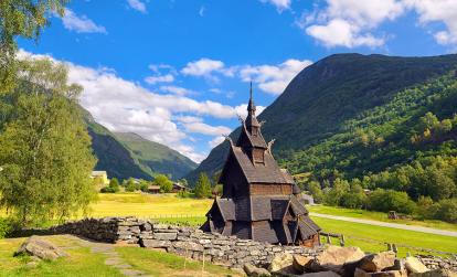 Église en bois debout de Borgund A Découvrir en Norvège - Stavkirke