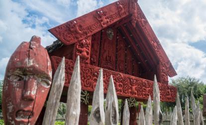 Waikat0 - Maori garden - Hamilton gardens A Découvrir en Nouvelle-Zélande - La culture Maorie
