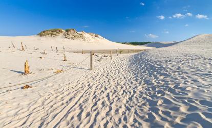 Dunes dans le parc national de slowinski A Découvrir en Pologne - La Poméranie