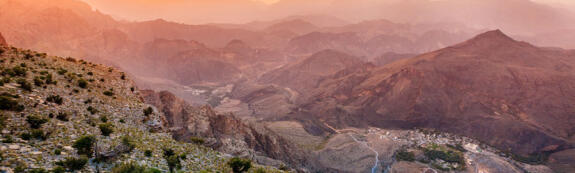 Monts Hajar et Rustaq