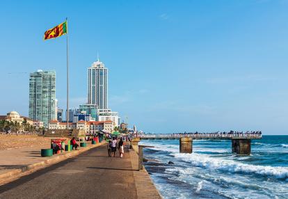 Colombo - Galle Face Green beach and waterfront park A Découvrir au Sri Lanka - Colombo