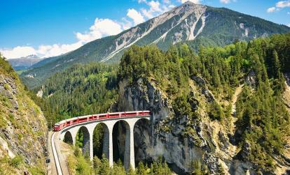 Viaduc de Landwasser A Découvrir en Suisse - Canton des Grisons