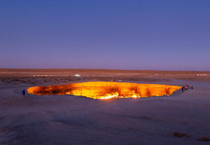 A Découvrir au Turkménistan - Darvaza