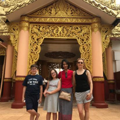 Voyage en Birmanie de Natacha